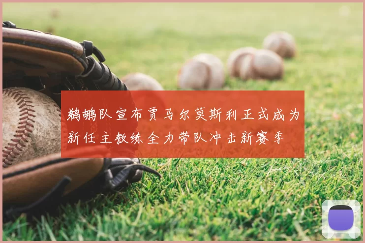 鹈鹕队宣布贾马尔莫斯利正式成为新任主教练全力带队冲击新赛季