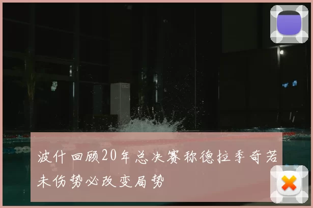 波什回顾20年总决赛称德拉季奇若未伤势必改变局势