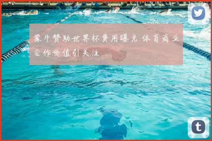 蒙牛赞助世界杯费用曝光 体育商业合作价值引关注